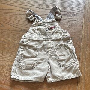 Tommy Hilfiger Tan Overalls Relaxed Fit